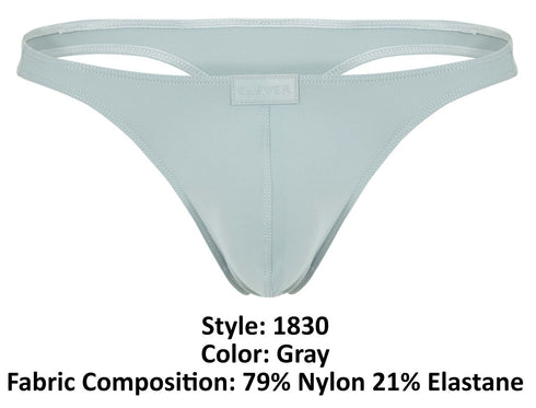 Clever 1830 Desirable Thongs Color Gray